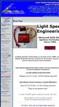 Mobile Screenshot of lightspeed-aero.com